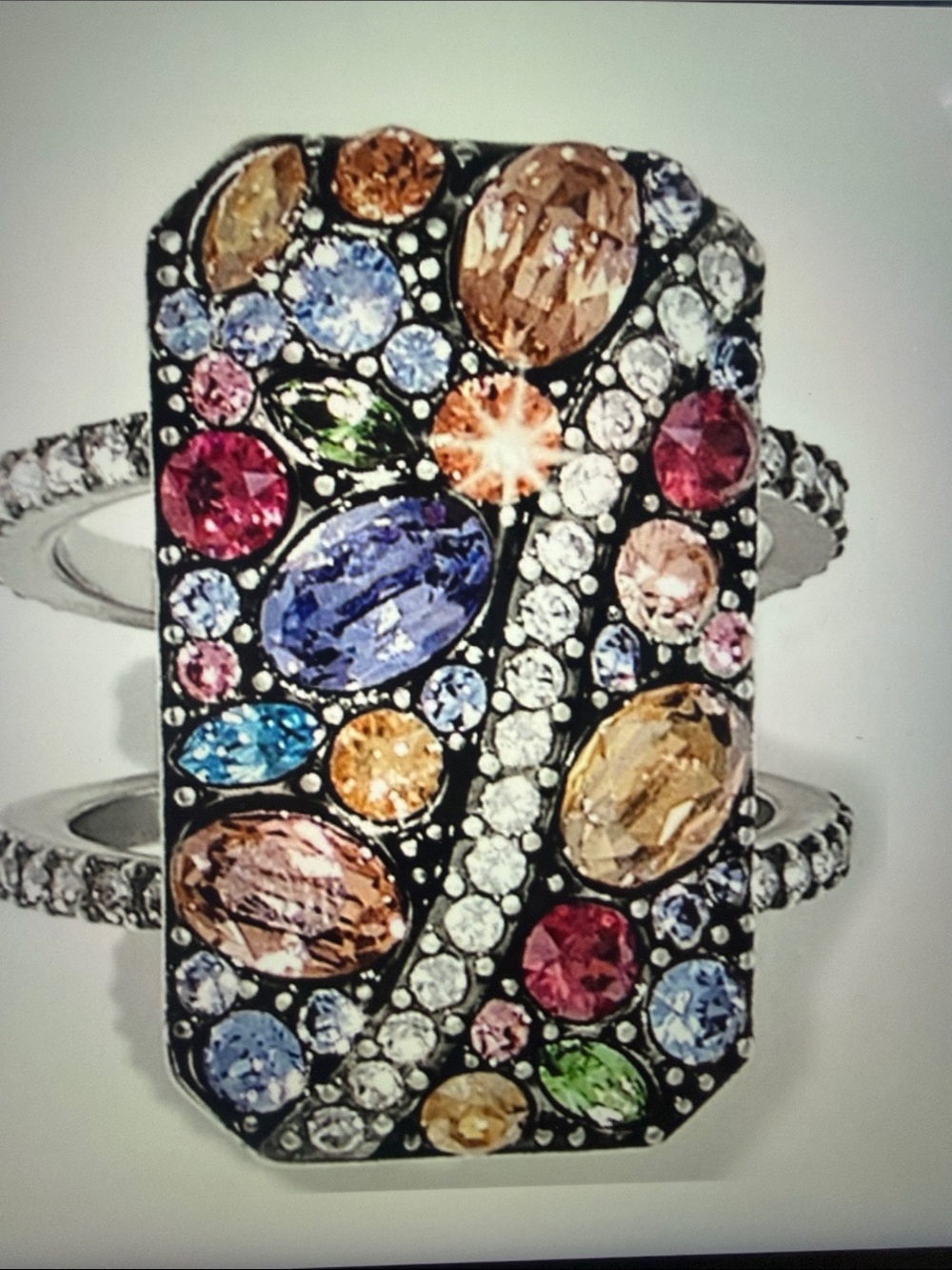 💜🆕 Brighton Trust Your Journey Dome Ring Size 6 NWT